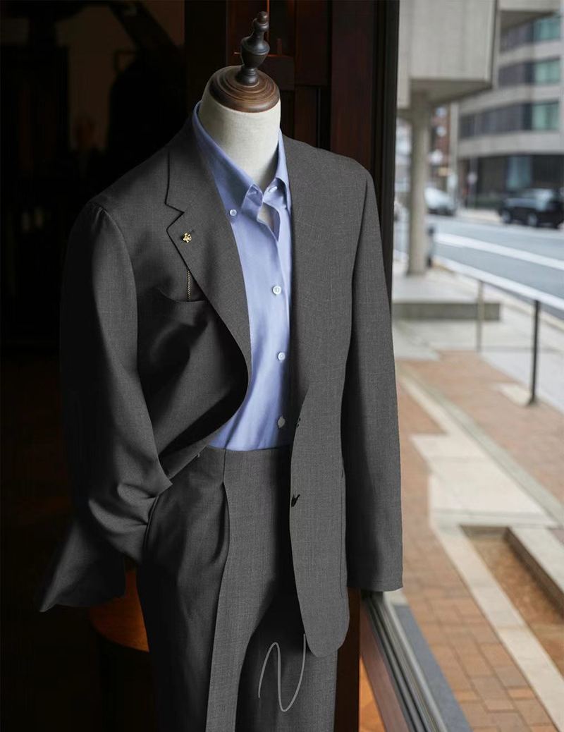 Classic Grey Business Suit