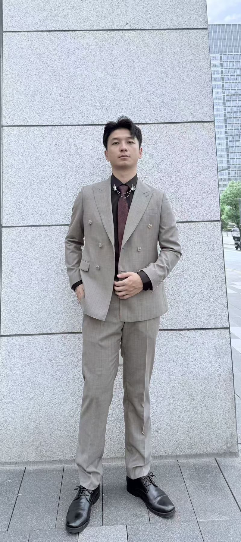 Khaki Casual Sport Jacket